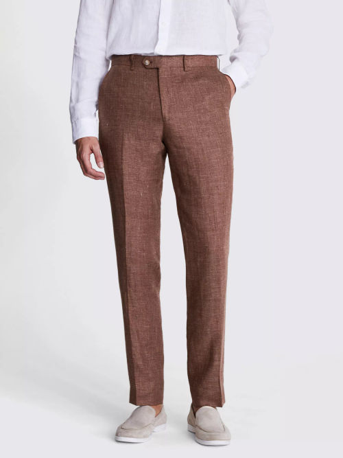 Moss Tailored Fit Linen...