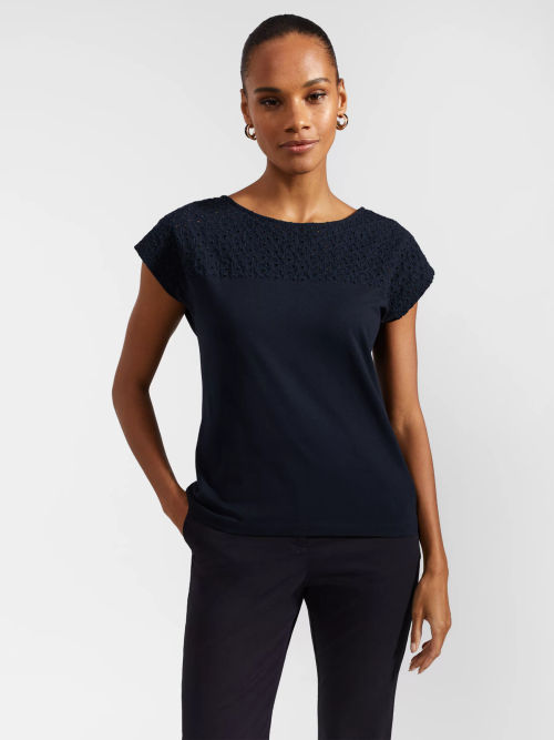 Hobbs Thea Broderie Panel Top