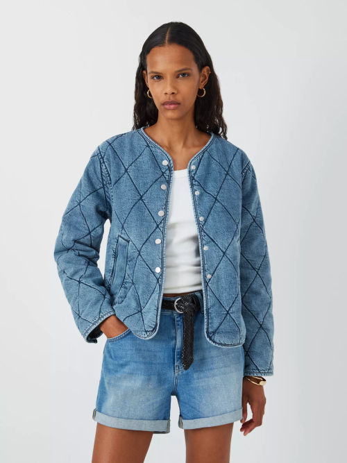 AND/OR Hallie Quilted Denim...