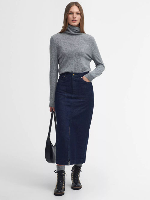 Barbour Cassie Denim Midi...