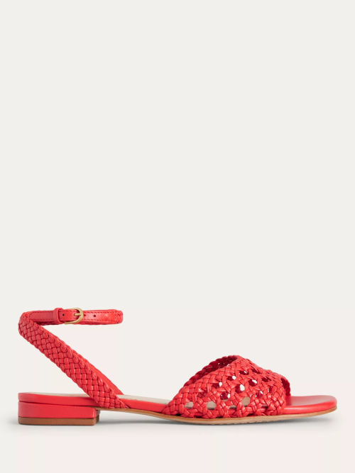 Boden Woven Flat Sandals,...