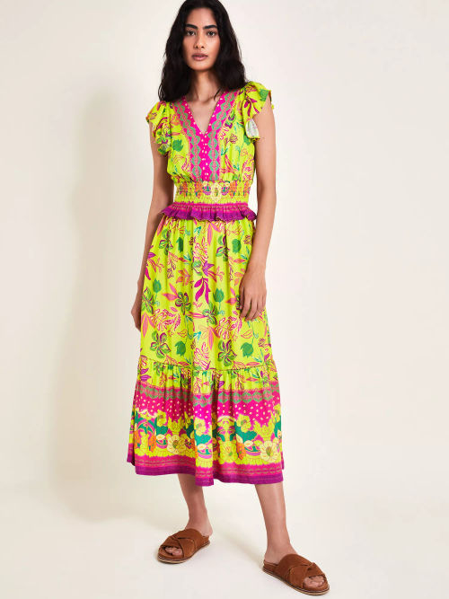 Monsoon Vita Floral Dress,...