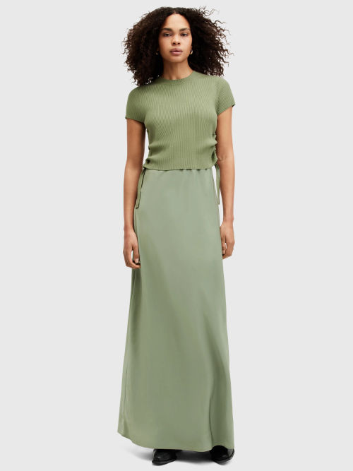 AllSaints Hayes 2-in-1 Maxi...