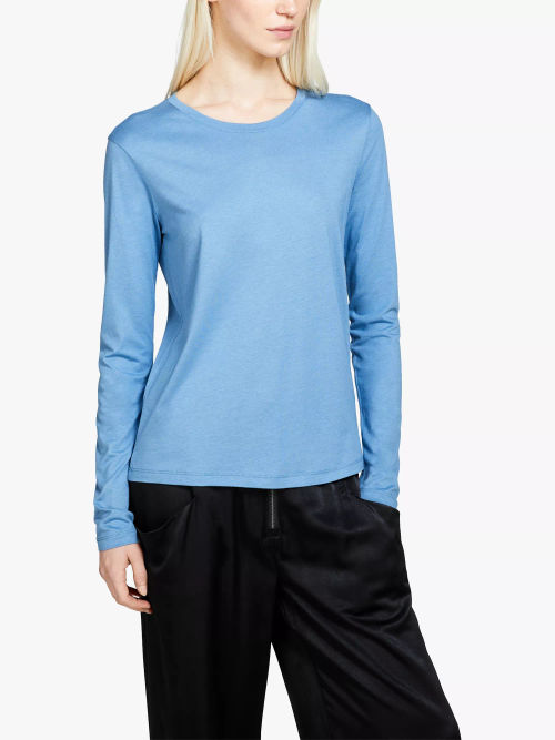 SISLEY Long Sleeve Crew Neck...