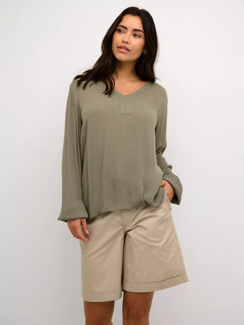 KAFFE Amber Long Sleeve Blouse