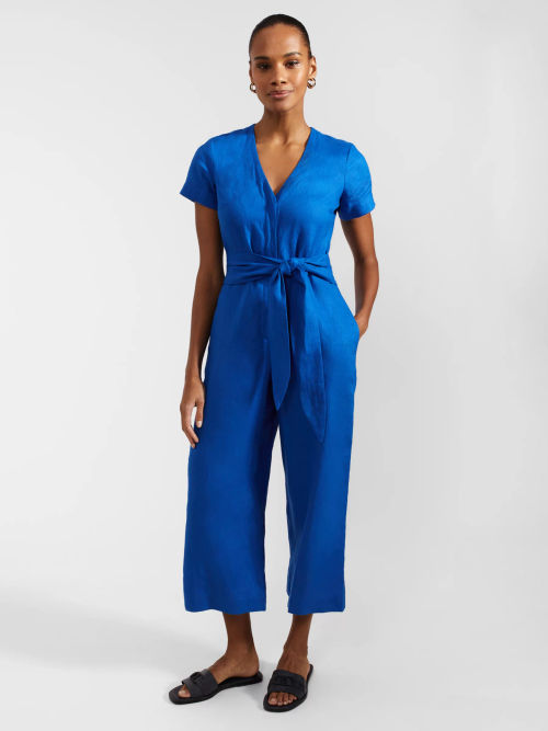 Hobbs Aliya Cropped Linen...