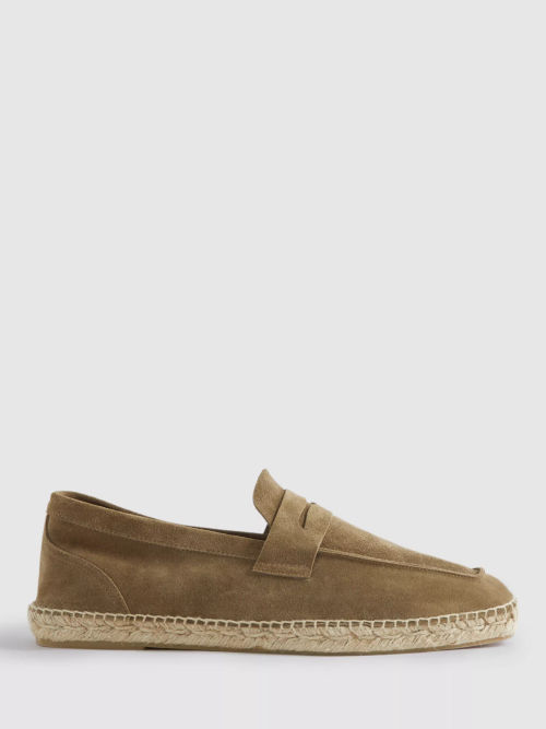 Reiss Cannes Suede Espadrille