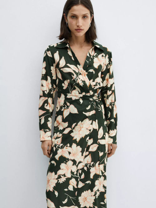 Mango Carola Floral Print...