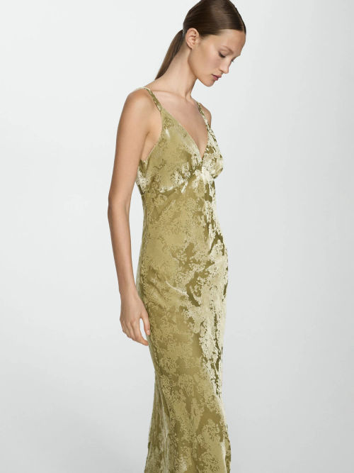 Mango Javier Velvet Maxi...