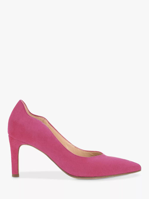 Gabor Degree Suede Court Shoes
