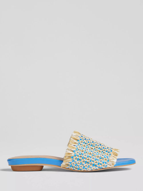 L.K.Bennett Meera Raffia Flat...