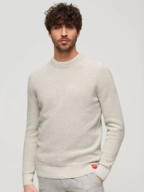 Superdry Textured Crew Knit...