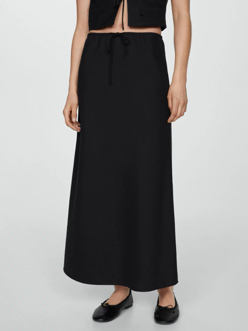 Mango Lago Linen Blend Maxi...