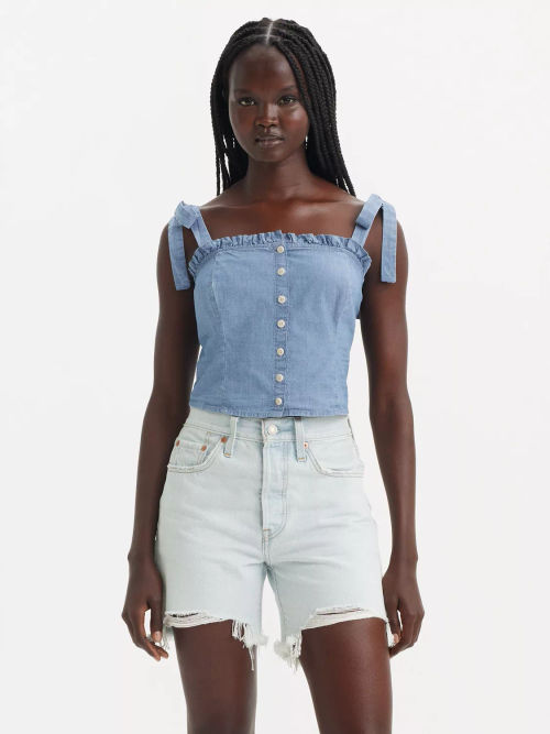 Levi's Luciana Denim Blouse,...