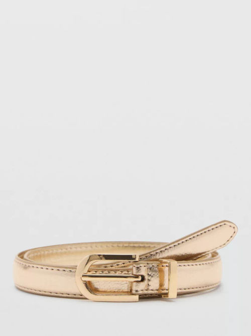 Mango Meve Metallic Belt