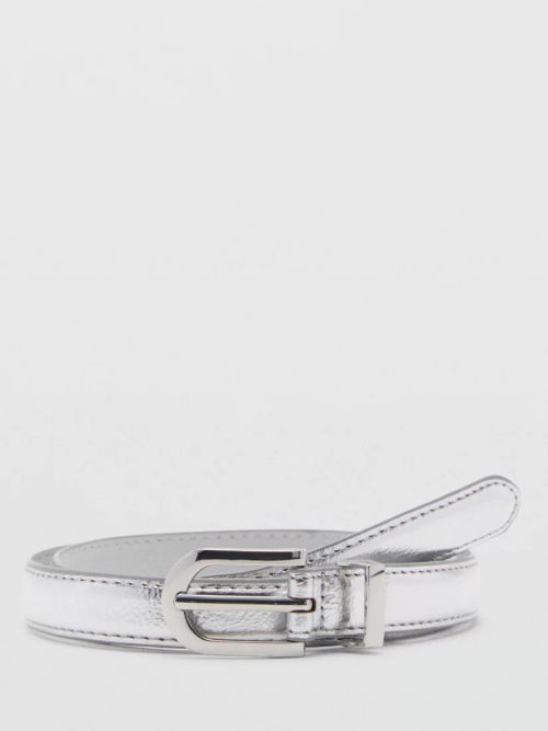 Mango Meve Metallic Belt