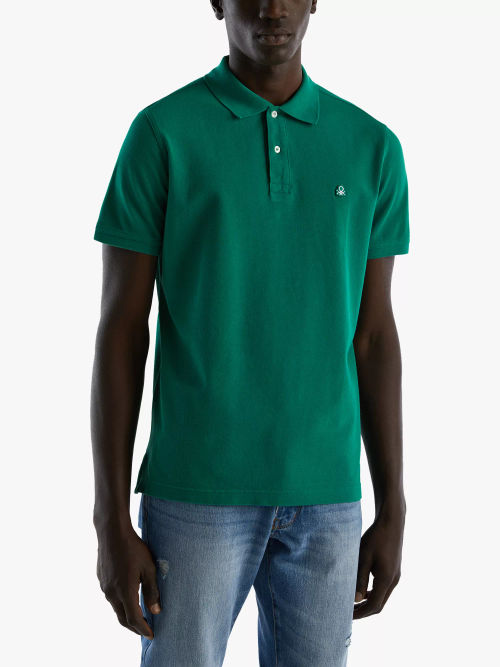 Benetton Short Sleeve Polo...