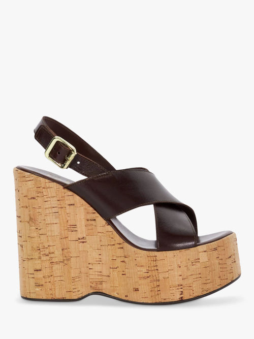 Dune Kaiden Leather Wedge...