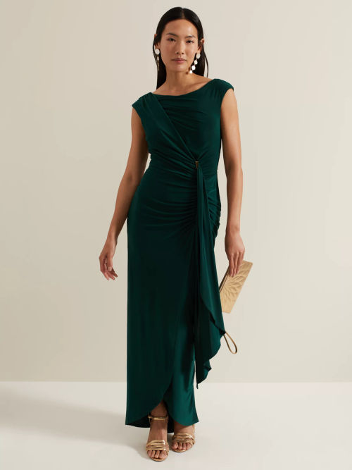 Phase Eight Donna Ruched Maxi...