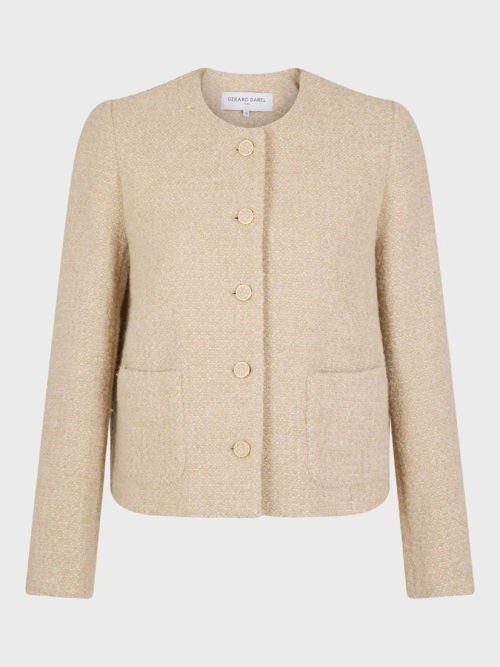 Gerard Darel Malia Tweed Wool...