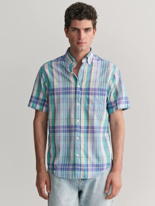 GANT Madras Short Sleeved...