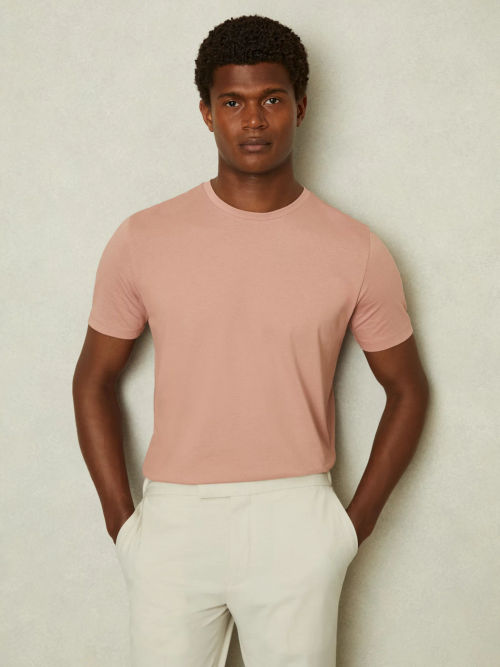 Reiss Bless Cotton Crew Neck...