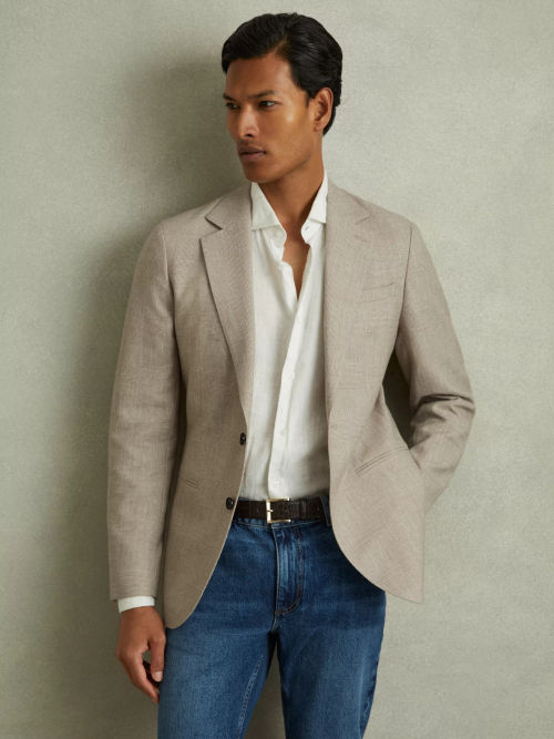 Reiss Elliot Wool-Linen...