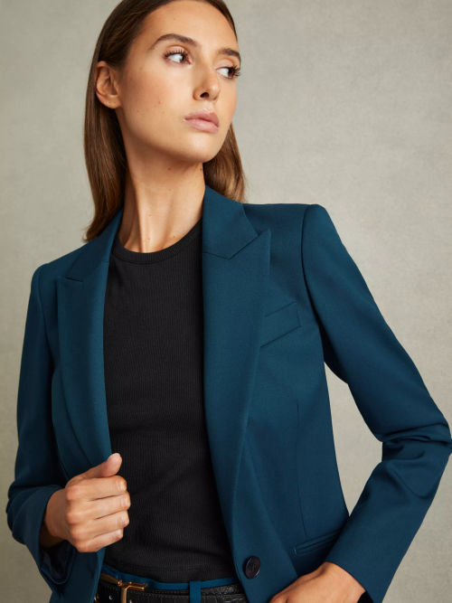 Reiss Jade Wool Blend Blazer,...