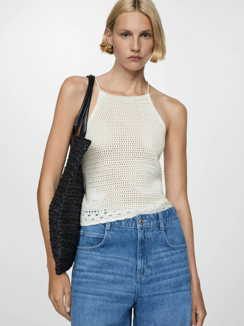 Mango Morona Knit Top,...