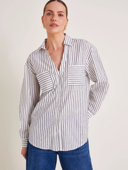 Monsoon Gilly Stripe Shirt,...