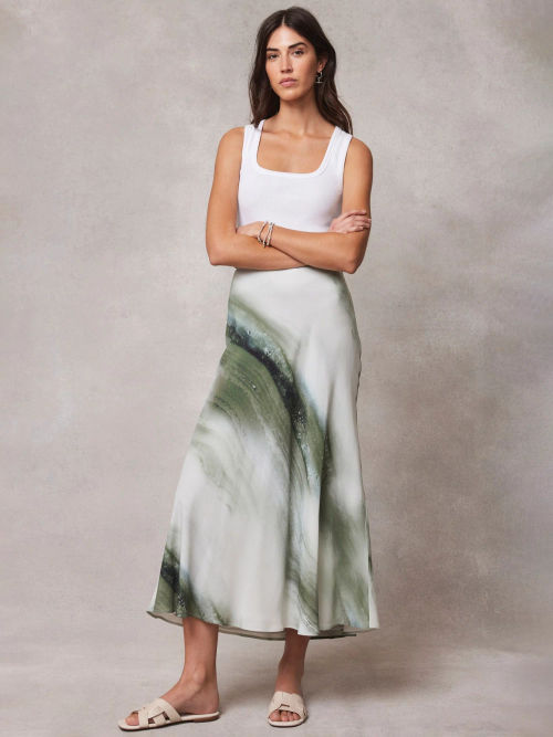 Mint Velvet Ombre Print Maxi...