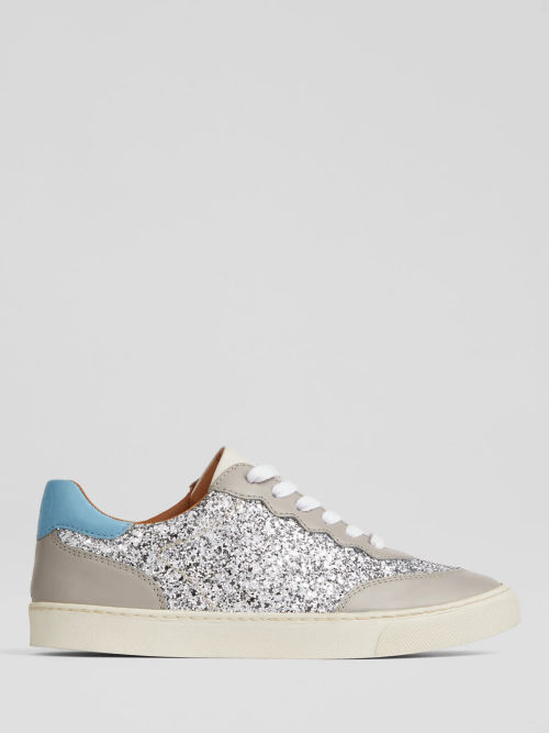 L.K.Bennett Glitter Trainers,...