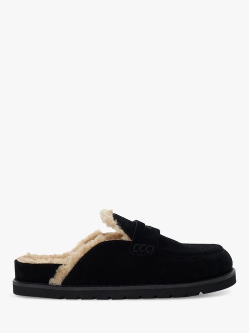 Dune Goldy Suede Shearling...