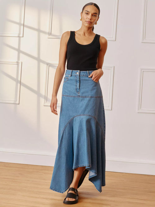 Albaray Asymmetric Denim...