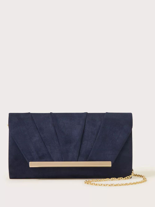 Monsoon Pleat Trim Clutch...