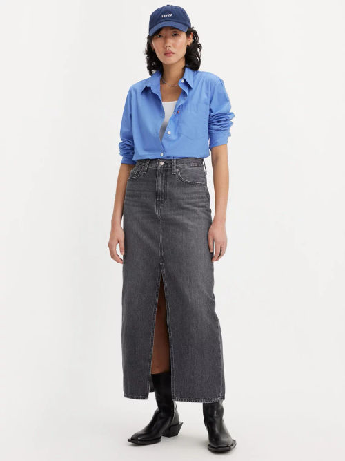 Levi's Column Denim Maxi...