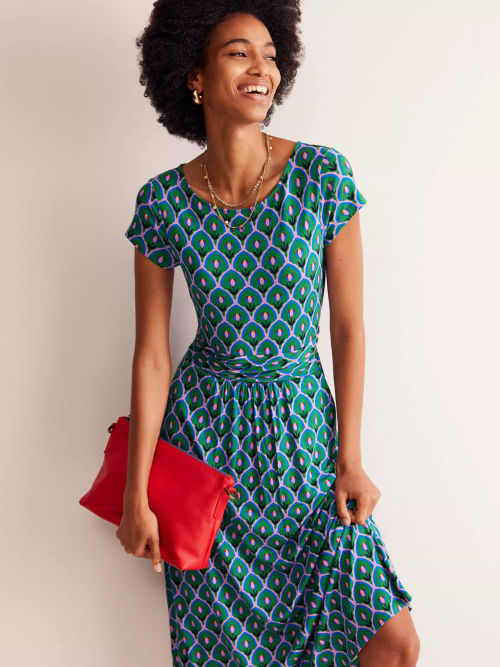 Boden Amelie Geometric Midi...