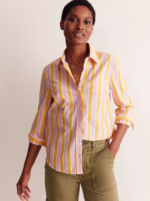 Boden Sienna Stripe Shirt,...