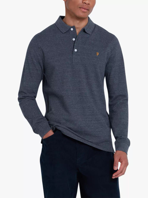 Farah Blanes Long Sleeve Polo...