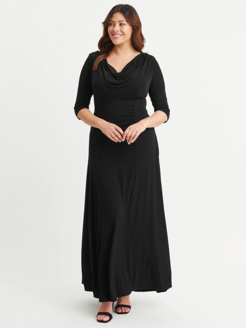 Scarlett & Jo Cowl Neck Maxi...