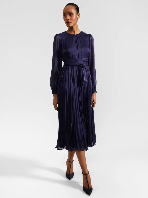 Hobbs Elina Satin Pleated...