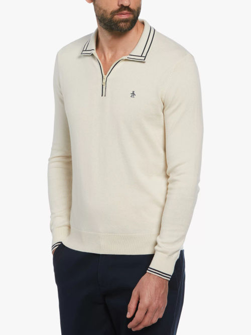 Original Penguin Zip Polo...