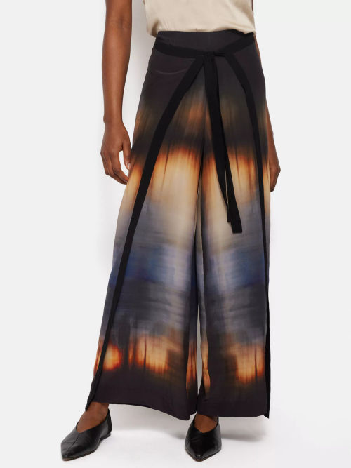 Jigsaw Tie Dye Palazzo Pants,...