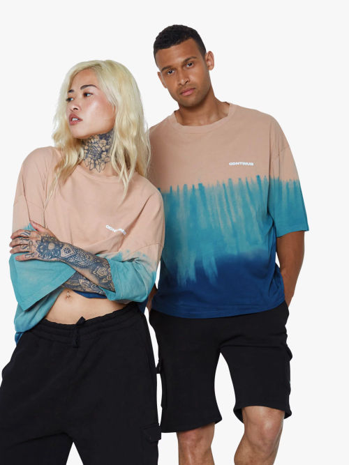 Hype Continu8 Ombre T-Shirt,...