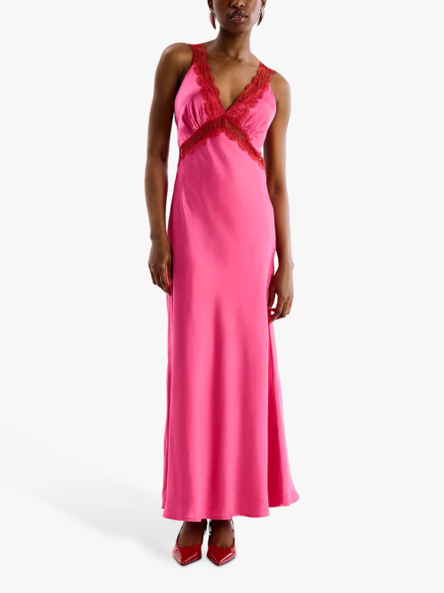 OMNES Aurelia Satin Maxi Slip...