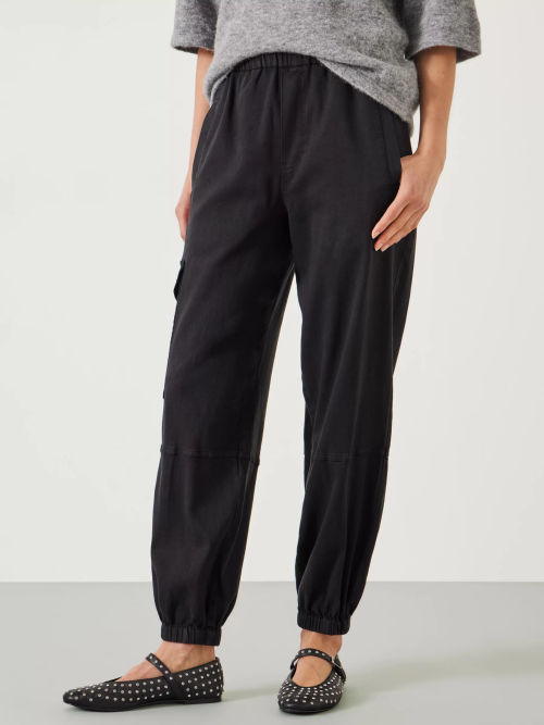 HUSH Ava Washed Cargo Trousers
