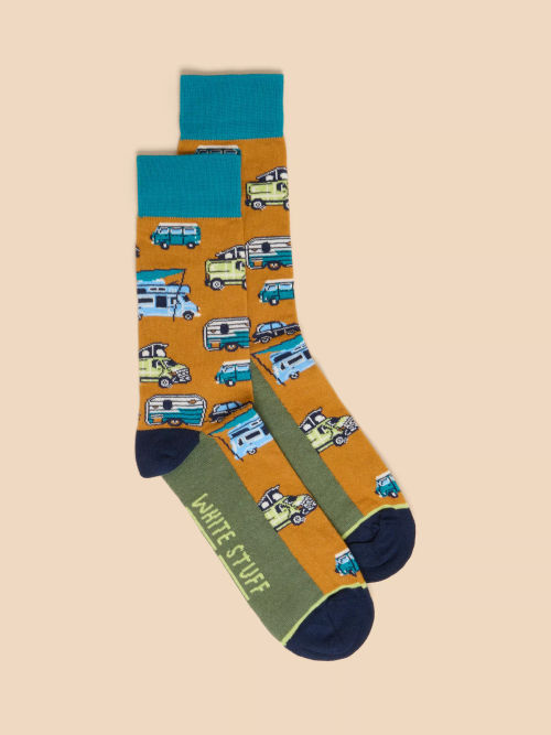 White Stuff Campervan Socks,...