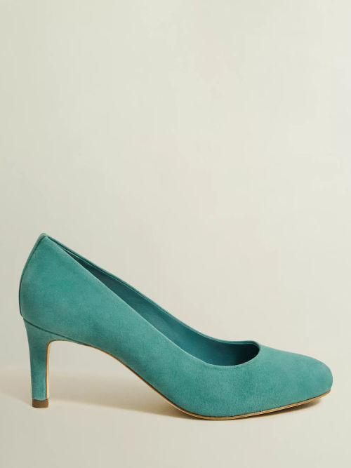 Hobbs Lizzie Suede Court Shoes