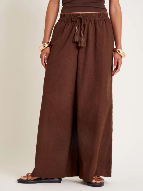 Monsoon Yara Cotton Wide Leg...