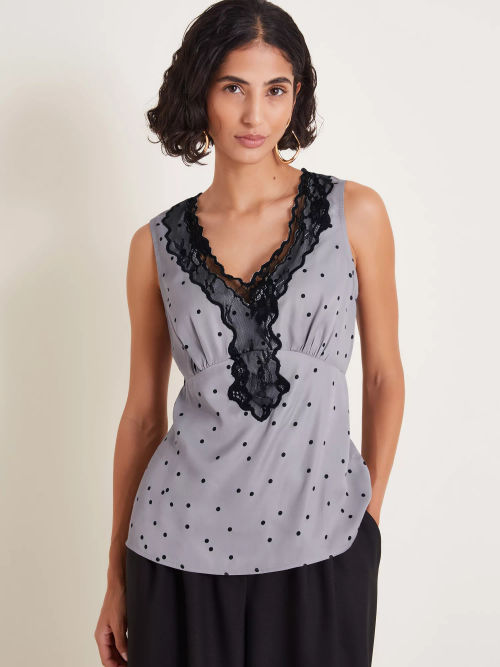 Monsoon Clea Spot Camisole...